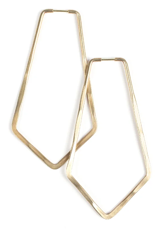 Large hoop earrings for a bold and statement-making fashion accessory-Lita Hoops