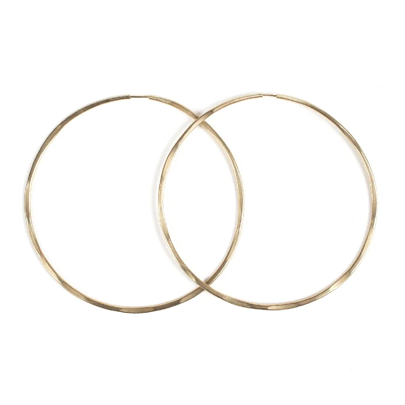 Best hoop earrings with intricate beaded details for a textured, stylish appearance-Solar Hoops