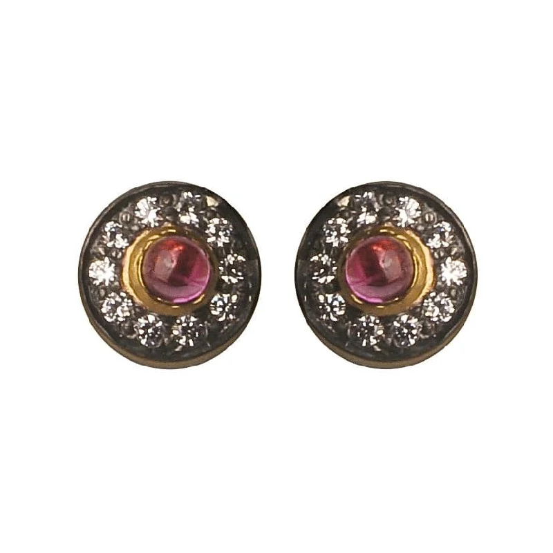 Hoop earrings with rhinestone embellishments for a glamorous and sparkling look-Nouveau Earrings