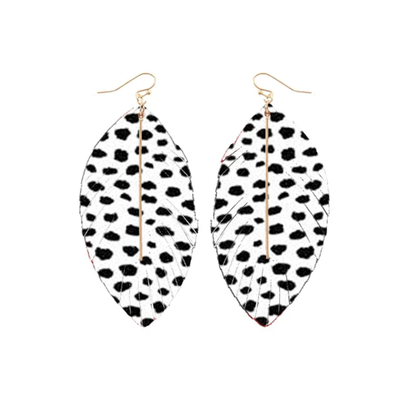 Best hoop earrings with matte finish for a sophisticated, understated design-Spot On Heather Earrings