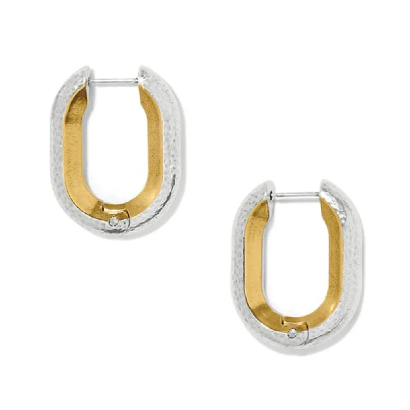 Drop Earrings for Anniversary -Brighton Medici Hinged Hoop Earrings