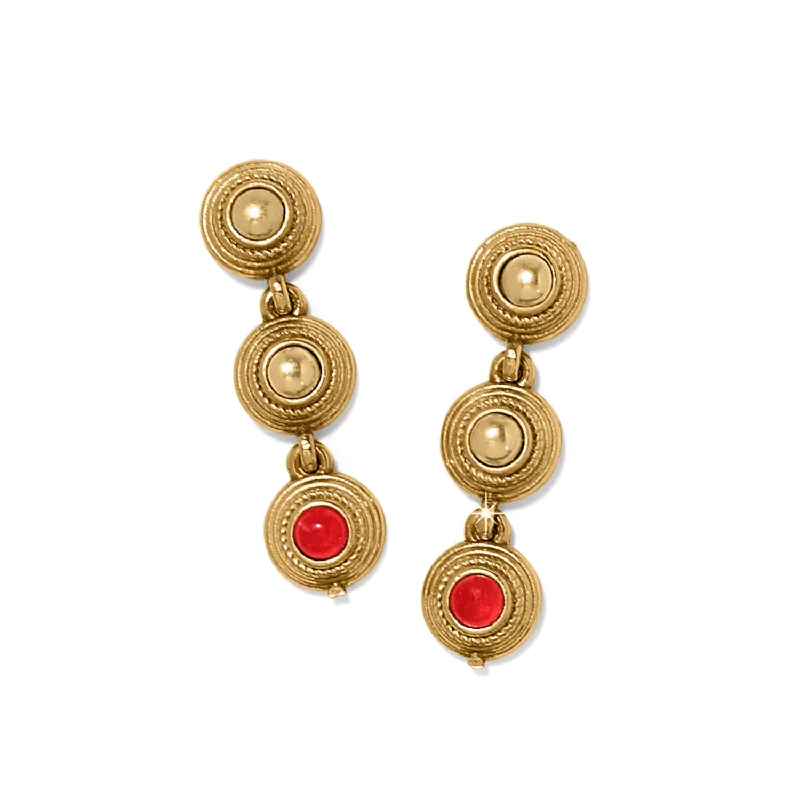 Drop Earrings for Mother's Day -Brighton Venetian Gems Post Drop Earrings