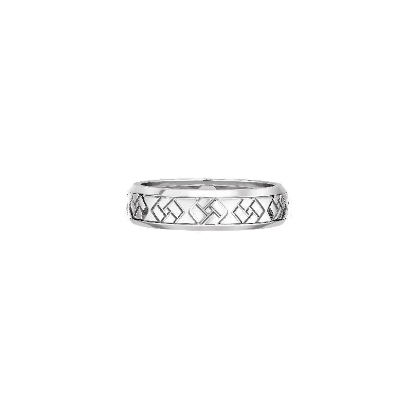 Grafik - White Gold Ring Xs