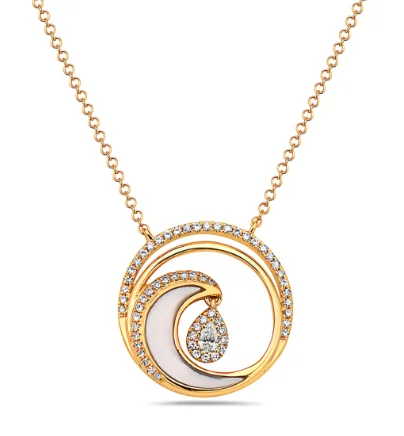 Best necklaces and pendants with oval pendants for a classic, elegant shape-Mother of Pearl Pendant Necklace